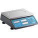 AvaWeigh PCS60 digital price computing scale with blue buttons and a silver top.