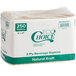A white package of EcoChoice natural kraft 2-ply napkins with 250 napkins.