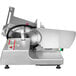 A Bizerba manual meat slicer with a stainless steel blade.