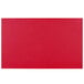 A red rectangular well cover.