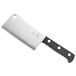A Mercer Culinary 6" Cleaver with a black handle.