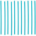 A Phade blue sip straw with blue lines on a white background.