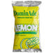 A yellow bag of DominAde lemon powdered drink mix.