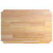 A Regency hardwood cutting board insert with a wood surface.