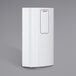 A white rectangular Stiebel Eltron point-of-use tankless water heater with a black border.