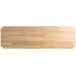 A wood plank cutting board for Regency wire shelving.