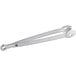 American Metalcraft stainless steel bar tongs with holes.