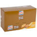 A white and blue box of Lance Whole Grain Cheddar Sandwich Crackers.