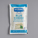 A small white package of Hellmann's Blue Cheese Dressing with blue text.