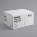 A white box with black text reading "Choice Quart Size Insulated Foil Take Out Bag for Hot / Cold Food - 1000/Case"