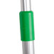 A green and silver Unger telescopic pole with a handle.