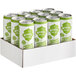 A white box with green and white Wonder Drink Asian Pear and Ginger Kombucha cans.