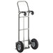 A Lavex hand truck with wheels and a handle.