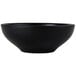 A TuxTrendz Zion matte black china bowl.