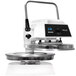 A white Proluxe Endurance Pro X2 dough press machine with a black screen.