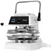 A white and black Proluxe Endurance Pro X2 electric dough press.