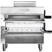 A Proluxe DPR3000A countertop dough sheeter with a stainless steel top and a handle.