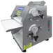 A Somerset CDR-1100 countertop dough sheeter with a white cover.