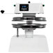A white Proluxe Apex Pro X2 dough press with a black digital display and button.