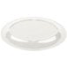 A white Carlisle Sierrus oval melamine platter.