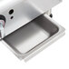 A close-up of the APW Wyott Countertop Griddle.