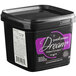 A black container of Satin Ice Purple Passion rolled fondant with a purple label.