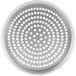 An American Metalcraft Super Perforated Pizza Pan, a circular metal plate with holes.