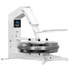 A white and black Proluxe Flex X2 dual-heat manual dough press with a screen.