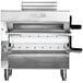 A Proluxe DPR3000B countertop dough sheeter with a stainless steel top and a handle.