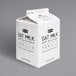 A white carton of Rich's Plant-Based Vanilla Oat Milk Soft Serve Base.