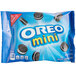 A blue Nabisco snack pack of Oreo Mini chocolate chip cookies.