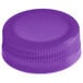 A purple plastic tamper-evident cap.