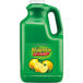 A green jug of ReaLemon 100% Lemon Juice with a label.