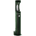 An Evergreen Elkay foot pedal for outdoor tubular bottle filling stations.
