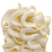 A close up of a white Carpigiani Ball Tube Swirl nozzle.