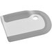 A white and grey rectangular OXO Good Grips Dish Squeegee.