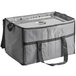A large gray Choice insulated cooler bag with a handle.