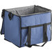 A blue and black Choice insulated cooler bag with a black handle.