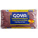 A Goya bag of Central American red beans.