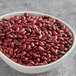 A bowl of Goya Central American red kidney beans.