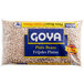 A white bag of Goya Pinto Beans with a blue label.