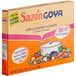 A box of 36 Goya Sazon seasoning packets.
