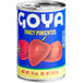 A case of 24 Goya cans of fancy red pimientos.