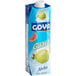 A blue and white carton of Goya Guava Nectar juice.