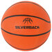 A basketball with the word "Silverback" on it.