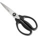 OXO Good Grips kitchen shears with black handles.