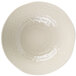 A white Thunder Group melamine bowl with a textured ripple design.