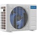 A white MRCOOL DIY Series ductless mini-split air conditioner with blue and black designs.