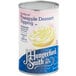 A white and blue J. Hungerford Smith can of pineapple dessert topping.