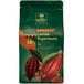 A green and brown bag of Cacao Barry Purete Lactee Superieure milk chocolate pistoles.